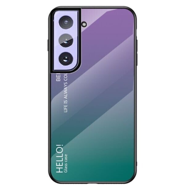 

Защитный чехол Deexe Gradient Color для Samsung Galaxy S21 Plus - Purple / Green