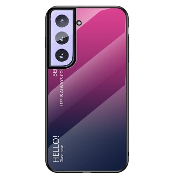 

Защитный чехол Deexe Gradient Color для Samsung Galaxy S21 Plus - Rose / Blue