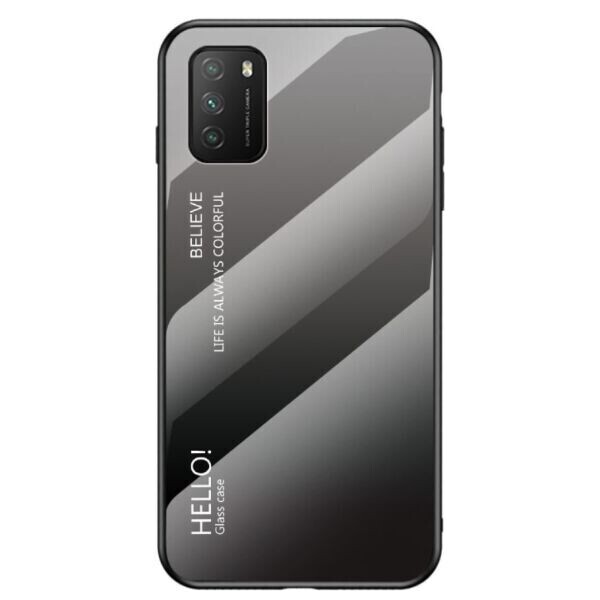 

Защитный чехол Deexe Gradient Color для Xiaomi Poco M3 - Grey