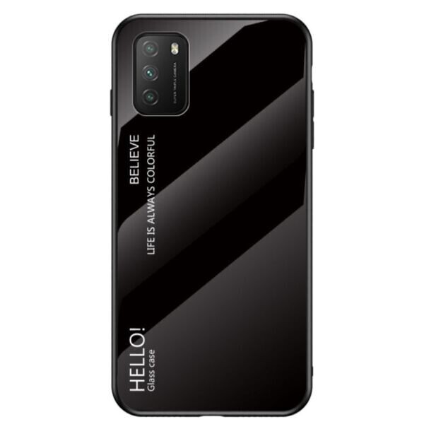 

Защитный чехол Deexe Gradient Color для Xiaomi Poco M3 - Black