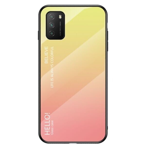 

Защитный чехол Deexe Gradient Color для Xiaomi Poco M3 - Yellow / Red