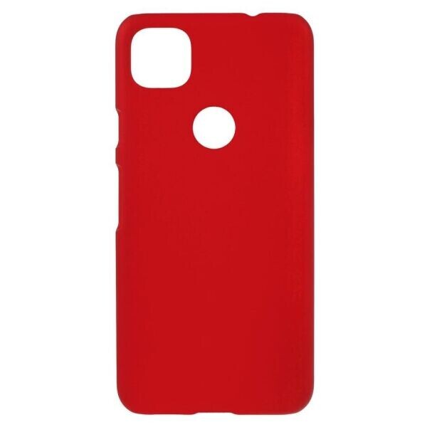 

Пластиковый чехол Deexe Hard Shell для Google Pixel 4A - Red