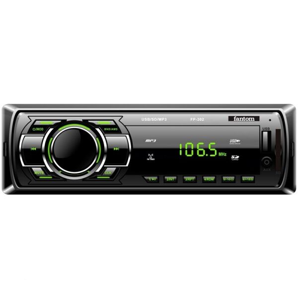 

Автомагнитола Fantom FP 302 Black/Green (32278)
