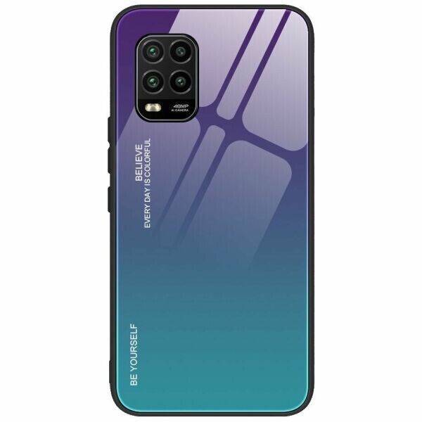 

Защитный чехол Deexe Gradient Color для Xiaomi Mi 10 Lite - Purple / Blue