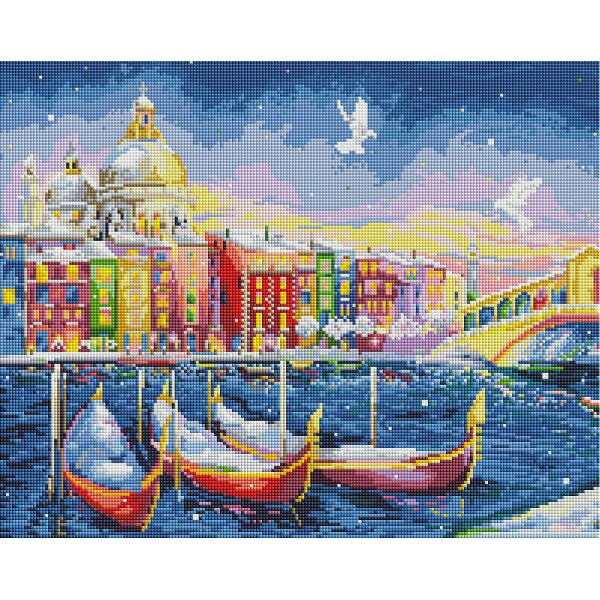

Алмазная мозаика BRUSHME Сказочная Венеция 40x50 см., Украина