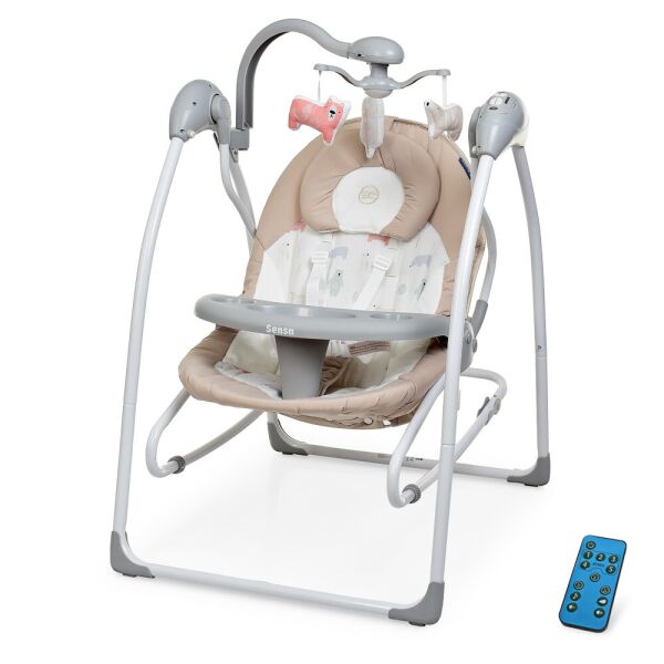 

Качель-шезлонг ME 1028 SENSA Bear Beige