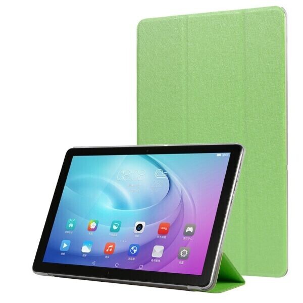 

Чехол Deexe Silk Texture для Huawei MatePad T10 / T10s - Green