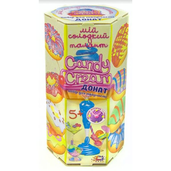 

Набор для творчества ТМ Moon Light Clay Мой сладкий талант Донат (10) 75007