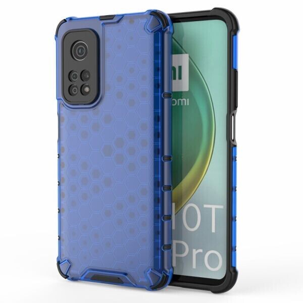 

Защитный чехол Deexe Honeycomb Series для Xiaomi Mi 10T / Mi 10T Pro - Blue