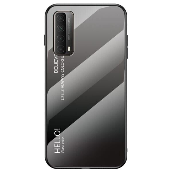 

Защитный чехол Deexe Gradient Color для Huawei P Smart 2021 - Black / Grey