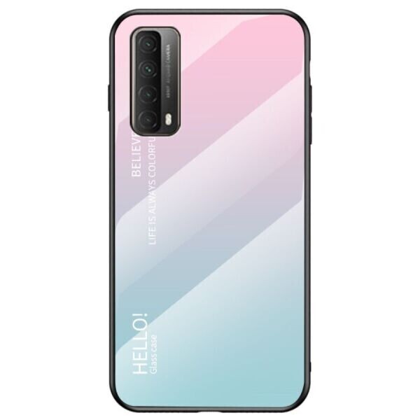

Защитный чехол Deexe Gradient Color для Huawei P Smart 2021 - Pink / Green