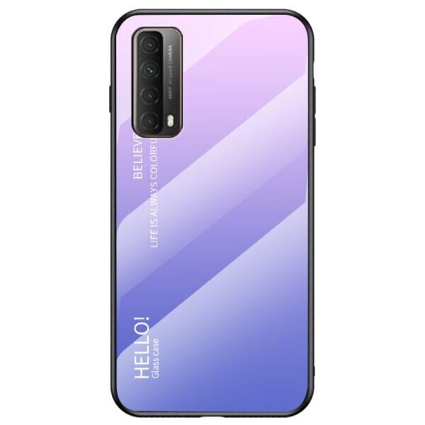 

Защитный чехол Deexe Gradient Color для Huawei P Smart 2021 - Pink / Purple