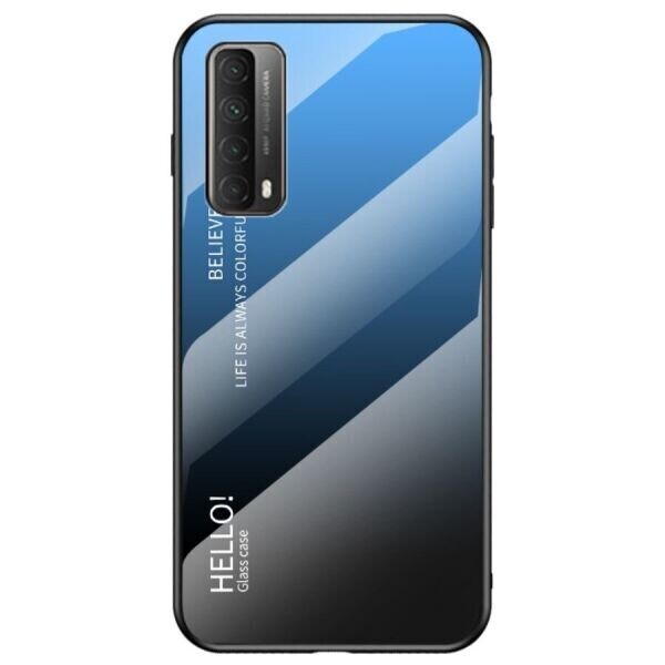 

Защитный чехол Deexe Gradient Color для Huawei P Smart 2021 - Black / Blue