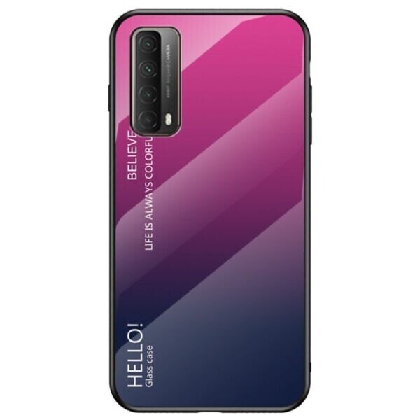 

Защитный чехол Deexe Gradient Color для Huawei P Smart 2021 - Rose / Blue