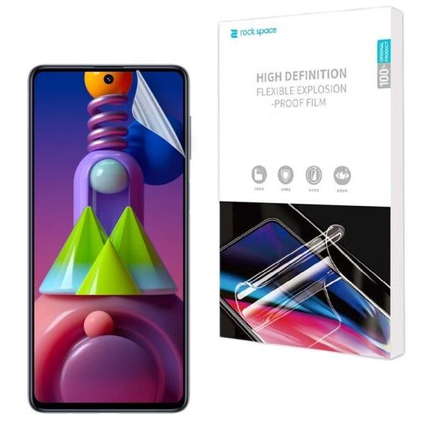 

Защитная пленка на экран RockSpace Explosion-Proof SuperClear для Samsung Galaxy M51 (M515)