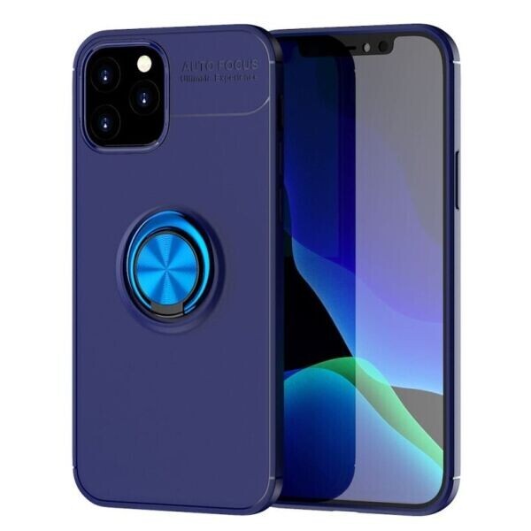 

Защитный чехол UniCase Magnetic Ring для Apple iPhone 12 / iPhone 12 Pro - Blue
