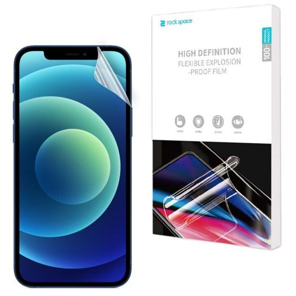 

Защитная пленка на экран RockSpace Explosion-Proof SuperClear для Apple iPhone 12/iPhone 12 Pro