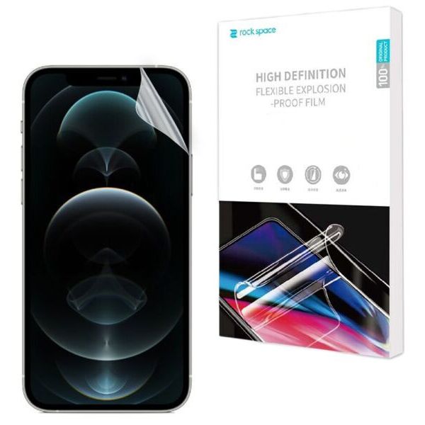 

Защитная пленка на экран RockSpace Explosion-Proof SuperClear для Apple iPhone 12 Pro Max