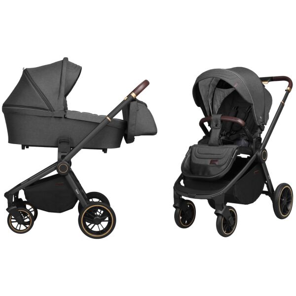 

Коляска универсальная CARRELLO Epica CRL-8510/1 (2in1) Iron Grey +дождевик
