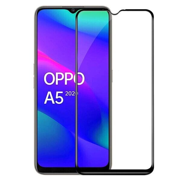 

Защитное стекло Deexe 5D Full Glue для OPPO A5 2020 - Black