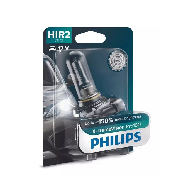 

Автолампа PHILIPS 9012XVPB1 HIR2 55W 12V X-tremeVision Pro150 +150% B1