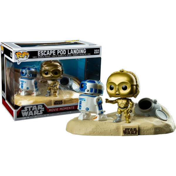 

Фигурка Funko Pop Фанко Поп Bobble Star Wars R2-D2 C-3PO Звездные Войны андроиды Арту-Диту и Три-пи-о SW F222
