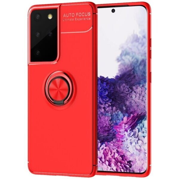 

Защитный чехол UniCase Magnetic Ring для Samsung Galaxy S21 Ultra - Red