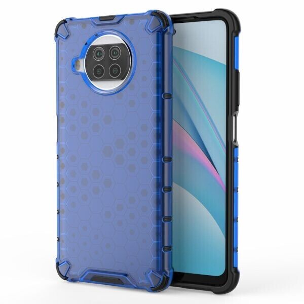 

Защитный чехол Deexe Honeycomb Series для Xiaomi Mi 10T Lite - Blue