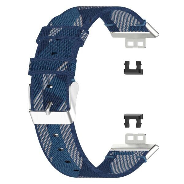 

Ремешок Deexe Jeans Strap для Huawei Watch Fit - Blue