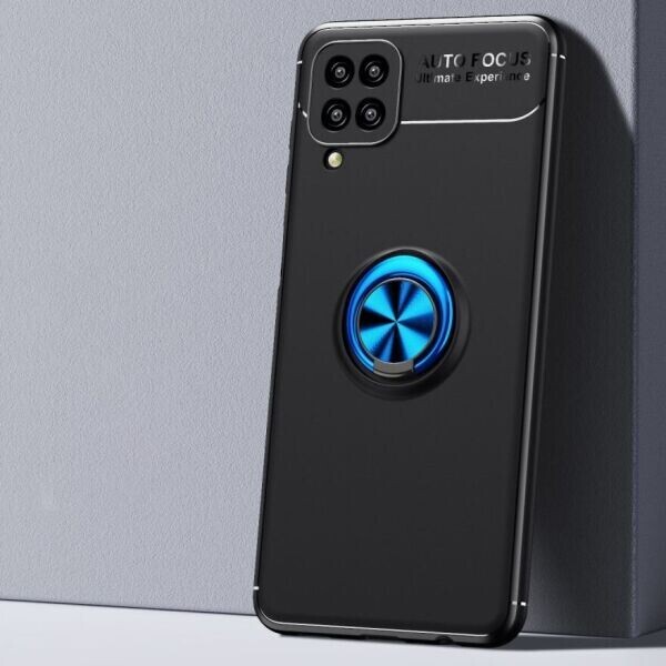 

Защитный чехол UniCase Magnetic Ring для Samsung Galaxy A12 (A125) - Black / Blue