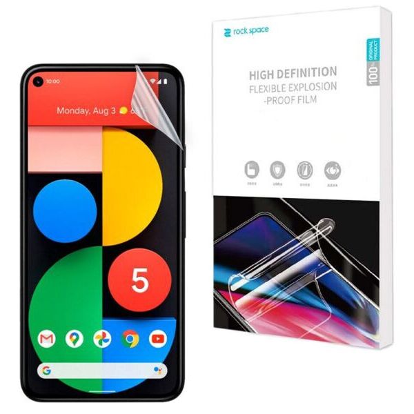 

Защитная пленка на экран RockSpace Explosion-Proof SuperClear для Google Pixel 5