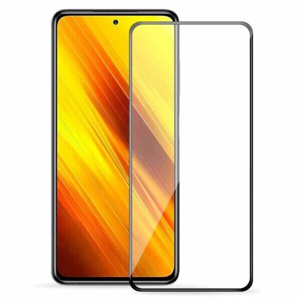 

Защитное стекло Deexe 5D Full Glue для Xiaomi Poco X3 - Black