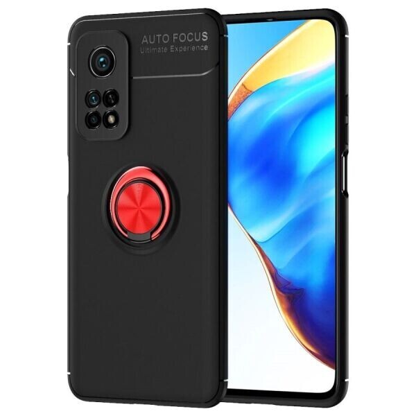 

Защитный чехол UniCase Magnetic Ring для Xiaomi Mi 10T / Mi 10T Pro - Black / Red