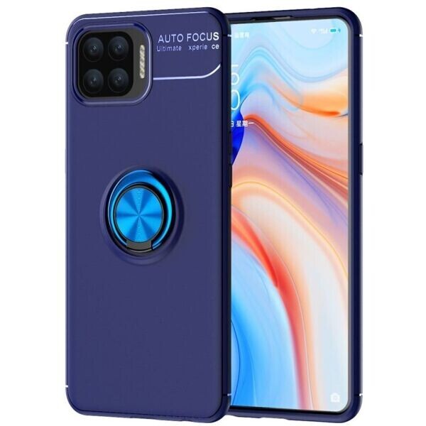 

Защитный чехол UniCase Magnetic Ring для OPPO Reno 4 lite - Blue