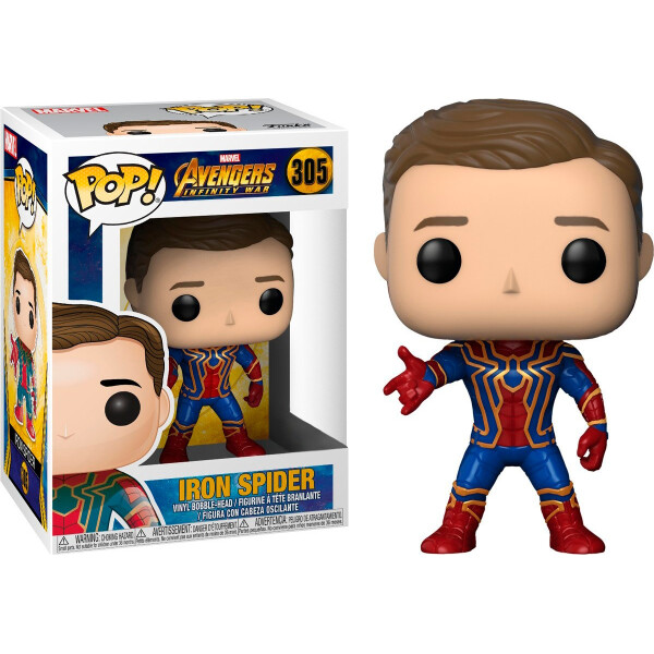 

Фигурка Железный паук без маски Эксклюзив Iron Spider Avengers Infinity War Funko Pop SM IS 305