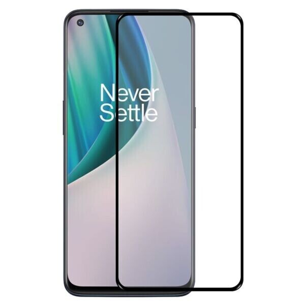 

Защитное стекло HAT PRINCE Full Glue Cover для OnePlus Nord N10 - Black