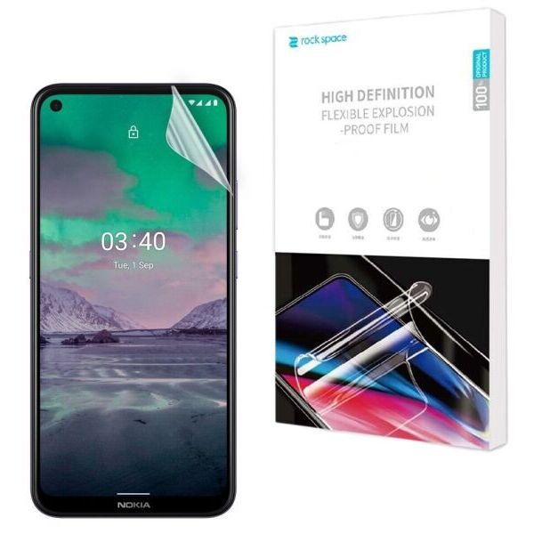 

Защитная пленка на экран RockSpace SuperClear для Nokia 3.4