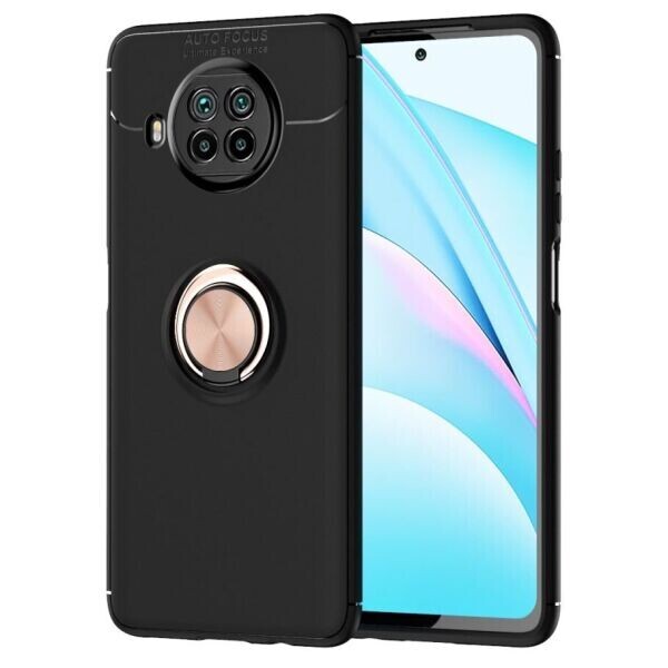 

Защитный чехол UniCase Magnetic Ring для Xiaomi Mi 10T Lite - Black / Gold
