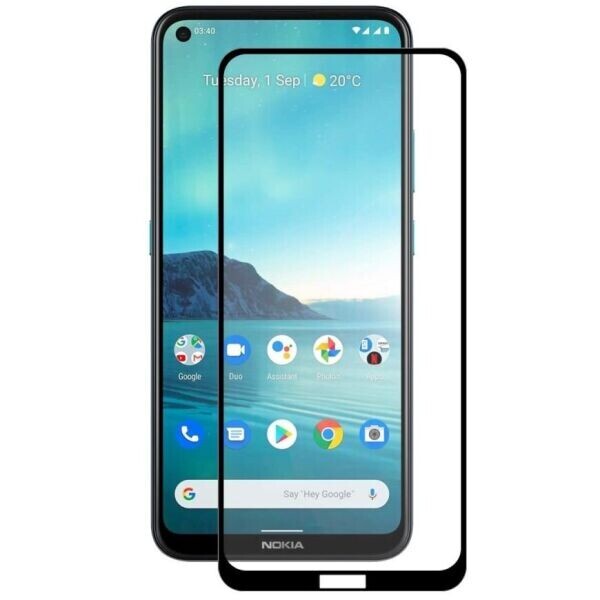 

Защитное стекло HAT PRINCE Full Glue Cover для Nokia 3.4 - Black