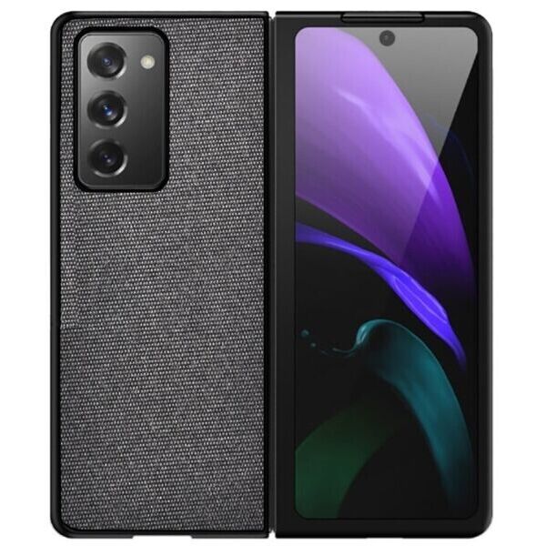 

Защитный чехол UniCase Cloth Texture для Samsung Galaxy Z Fold 2 - Black