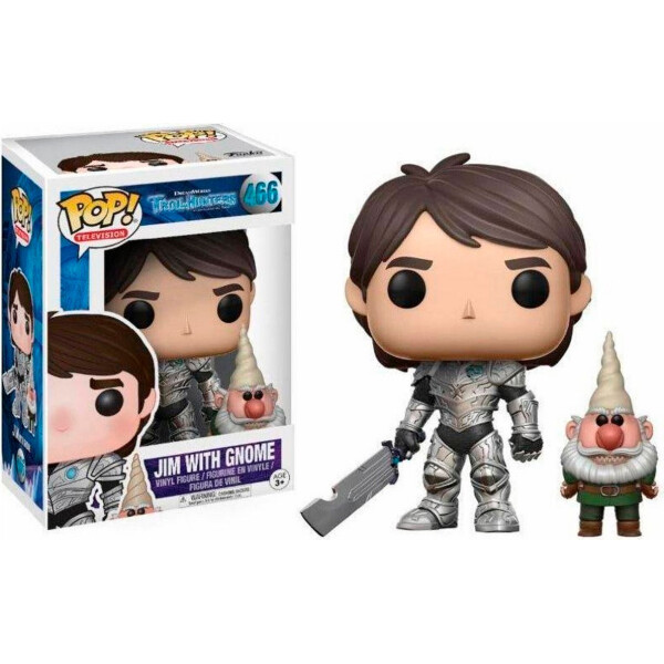 

Фигурка Funko Pop Фанко Поп Джим с Гномом Охотники на троллей Jim With Gnome Trollhunters Cartoon T JG466