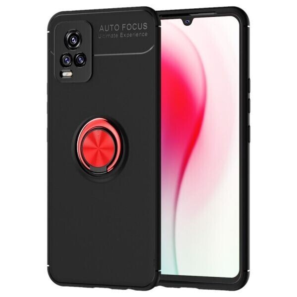

Защитный чехол UniCase Magnetic Ring для VIVO V20 - Black / Red