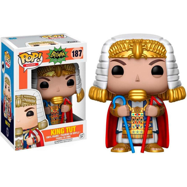 

Фигурка Funko Pop Фанко Поп МакЭлрой Тутанхамон King Tut сериал Batman 66 King Tut Бэтман 66 DCB KT187
