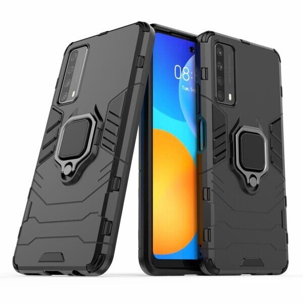 

Защитный чехол Deexe Hybrid Case для Huawei P Smart 2021 - Black
