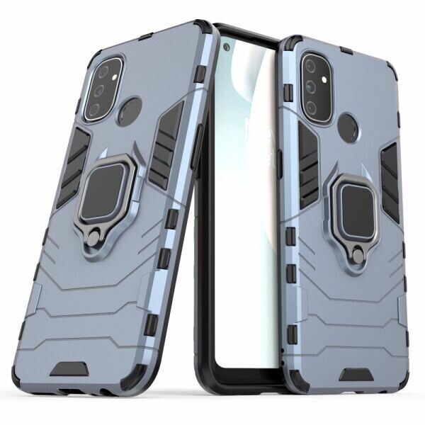 

Защитный чехол Deexe Hybrid Case для OnePlus Nord N100 - Blue