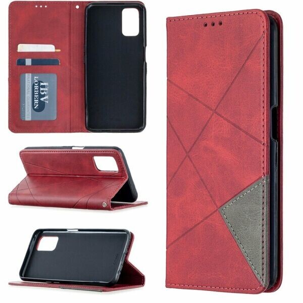

Чехол UniCase Geometric Pattern для OPPO A52 / A72 / A92 - Red