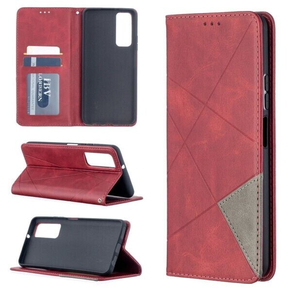 

Чехол UniCase Geometric Pattern для Huawei P Smart 2021 - Red