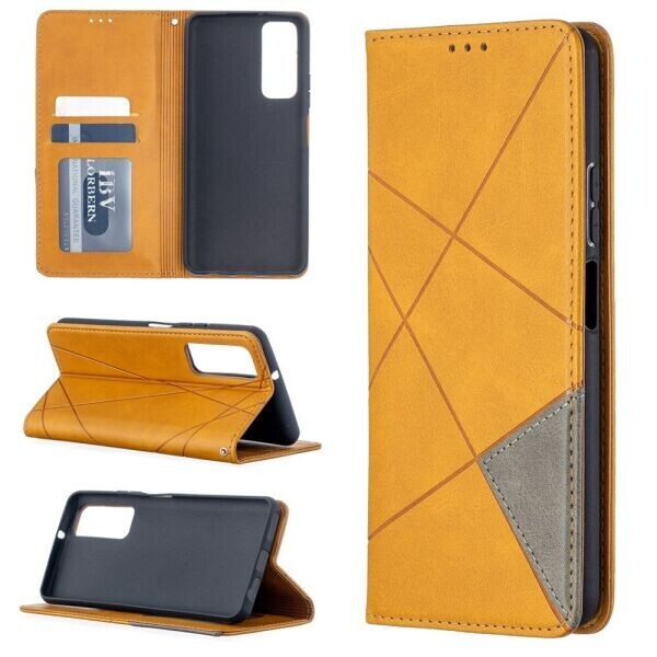 

Чехол UniCase Geometric Pattern для Huawei P Smart 2021 - Brown