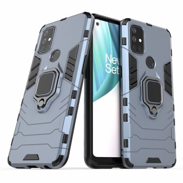 

Защитный чехол Deexe Hybrid Case для OnePlus Nord N10 - Blue