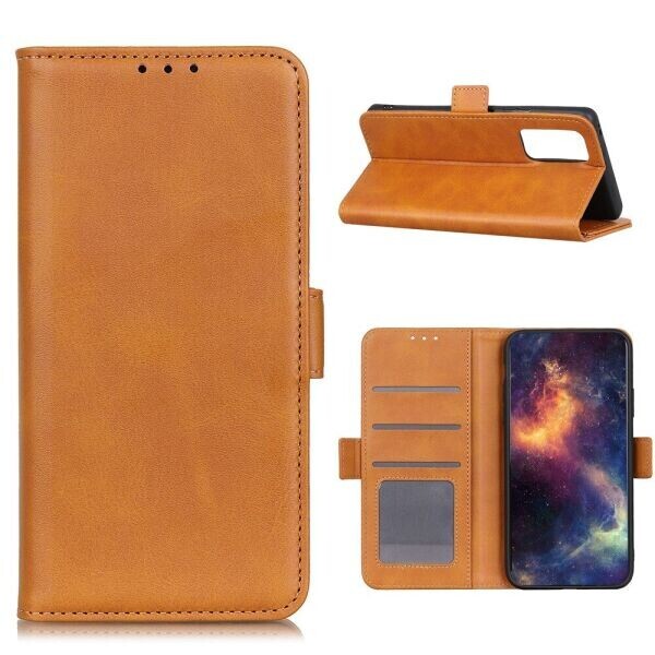 

Чехол Deexe Retro Wallet для Huawei P Smart 2021 - Brown